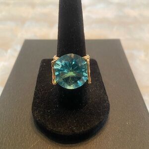Jean Rachel Elegant Blue Gemstone Ring